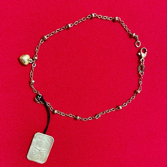 James Avery Jewelry James Avery Sterling Silver Heart Drop Anklet